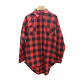 Woman New Arrival Fashion Style Casual Loose Plaid Long Sleeves Lapel Blouse