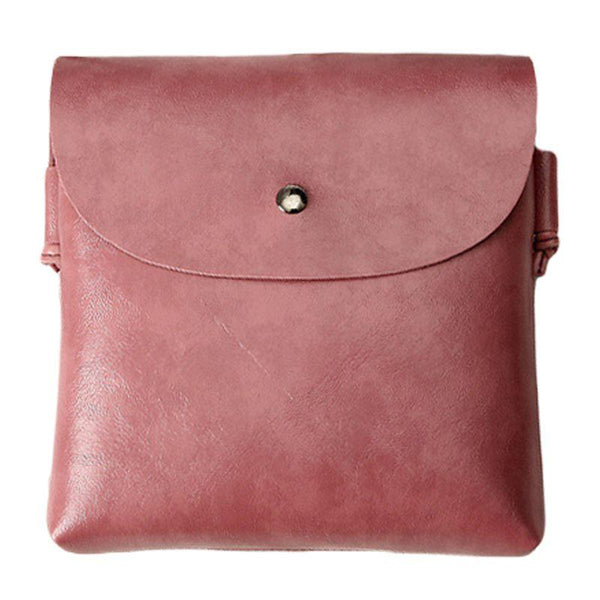 Chic Casual All-matched Mini College Street Style Fold Cover Crossbody Bags For Lady