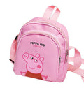 New Cute Cartoon Piglet Print Double Shoulders Bag For Boys Girls Children Kindergarten Student Backpack