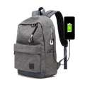 Anti Theft Laptop Backpack Bags With USB Charging Port For Business Hiking Travel Outdoor Sport