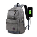 Anti Theft Laptop Backpack Bags With USB Charging Port For Business Hiking Travel Outdoor Sport