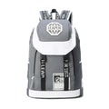 New Fashion Breathable Waterproof Letters Printed Shoulder Strap College Style USB Backpack For Men