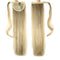 Fashion Women Extra Long Size Straight Style Wrapped Hair Extensions Wigs With velcro