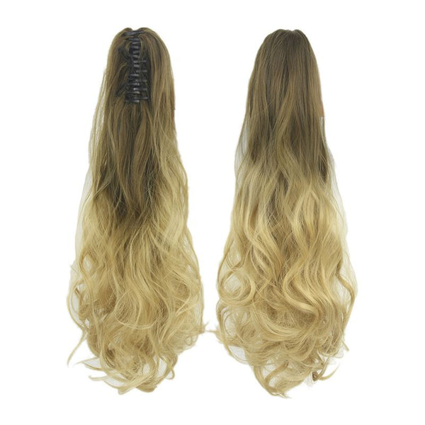Elegant Young Women Extra Long Length Water wave Multicolor Optional Gradient Color Wigs