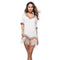 Woman New Arrival Sexy Style Swimwear Sun-protection Cover-Ups Loose Blouses With Tassels