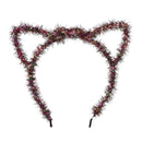 Female New Arrival Fashion Style Dancing Party Head Accessories Shiny Cat Ears Headband