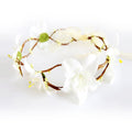 New Arrived Big Artificial Floral Beach Holiday Photo Wedding Party Accessories Beautiful Hairbands