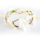 New Arrived Big Artificial Floral Beach Holiday Photo Wedding Party Accessories Beautiful Hairbands