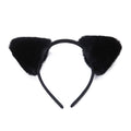 Latest Style Black White Plush Cat Ears Festival Party Hair Accessories Sexy Headbands
