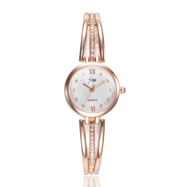 Latest Design Hot Sale High Quality Rhinestone Bracelet Alloy Quartz Wristwatch For Fashion Ladies