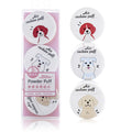 3pcs/box Soft Touch Nude Look Cute Animal Printed Makeup Puff