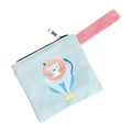 Candy Color Fresh Fashion Mini Cartoon Acrobatic Troupe Zipper Handle Phone Card Coin Purse For Girls Ladies