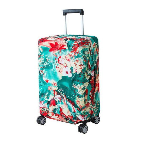 26 To 28 Inches Durable Multicolor Printed Travel Accessories Luggage Protective Cover Without Suitcase