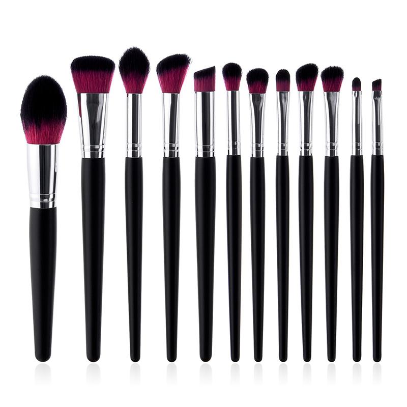 12pcs Makeup Tools Set Cosmetic Powder Eye Shadow Foundation Brushes