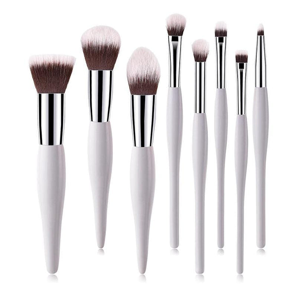 Women Creative Pregnant Design 8pcs Cosmetic Makeup Tool Set Brushes