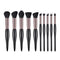 Women 10pcs/set Creative Pregnant Design Wooden Handle Cosmetic Brushes