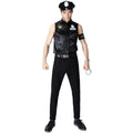Adult Men Party Cosplay Set Policemen Character Halloween Costume