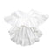 Kids New Arrival Loose Flare Half Sleeves O-neck Solid Color Princess Dress