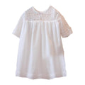 Children New Arrival Hot Sale High Quality Lovely Half Sleeves Lace Dress