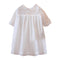Children New Arrival Hot Sale High Quality Lovely Half Sleeves Lace Dress