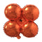 18 Inches Solid Color Four Leaves Clover Shape Halloween Party Festival Decoration Foil Balloon
