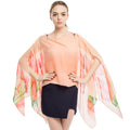 Hot Sale Outdoor Use Women Multifunctional Floral Printed Chiffon Scarf