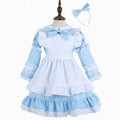Halloween Party Costume Hairband Mother And Children Lolita Pattern Princess Dress
