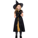 Little Girl Halloween Dress Set Night Ghost Witch Party Costume