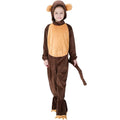Cute Animal Monkey Pattern Set Boy And Girl Halloween Cosplay Costume