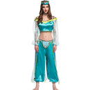 Adult Women Cosplay Dress Princess Jasmine Character Party Costume