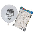 100Pcs Pack 10Inch 2.2g Latex Horrific Skullcandy Printed Halloween Festival Party DIY Decorative Balloons