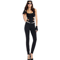 Halloween Cosplay Policewoman Sexy Tight Party Show Costume
