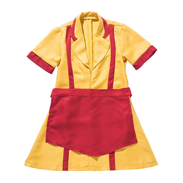 Adult Lady Halloween Cosplay "2 Broke Girls" Same Design Party Costume