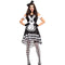 Circus Cosplay Clown Tutu Dress Set Halloween Party Alice Show Costume