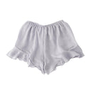 Cute Fashion Thin Cool Comfortable Frosted Imitation Silk Falbala Loose Short Pants