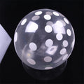 100Pcs Pack 12 Inch Latex Thickness Transparent Dots Printed Wedding Birthday Party Supplies Balloons