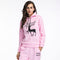 New Design Women Outdoor Clothing Christmas Elk Printed Festival Hoodies