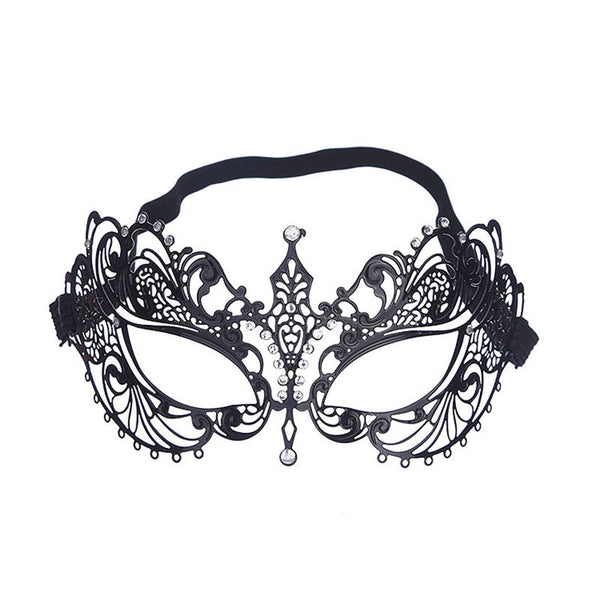 Creative Women Fashion Hollow Metal Halloween Masquerade Mask