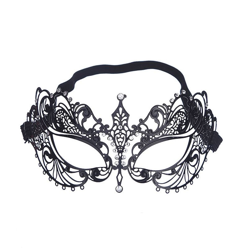 Creative Women Fashion Hollow Metal Halloween Masquerade Mask