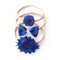 3Pcs Set Baby Girls Nylon  Lace Chiffon Flower And Bowknot Vintage Headbands