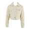 New Arrival Winter Heavy Fluffy Coat Short Length Lapel Jacket