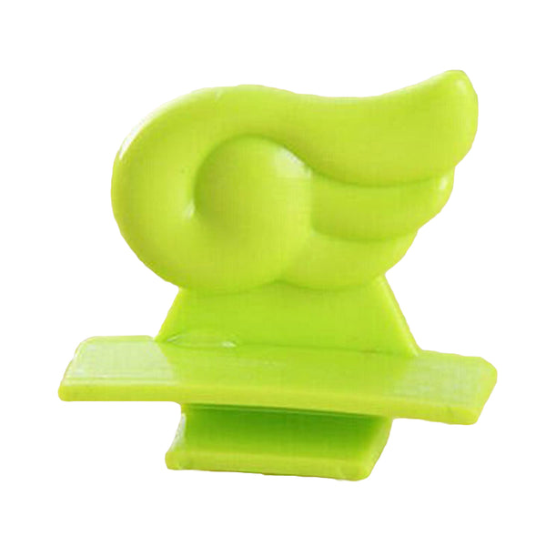 10 Pcs Creative Plastic Angel Wing Pattern Bathroom Product Toilet Cover Handle