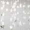 4M Pentagonal Stars Pendant Mirror Thick Cardboard Birthday Party Festival Christmas Decoration Supplies