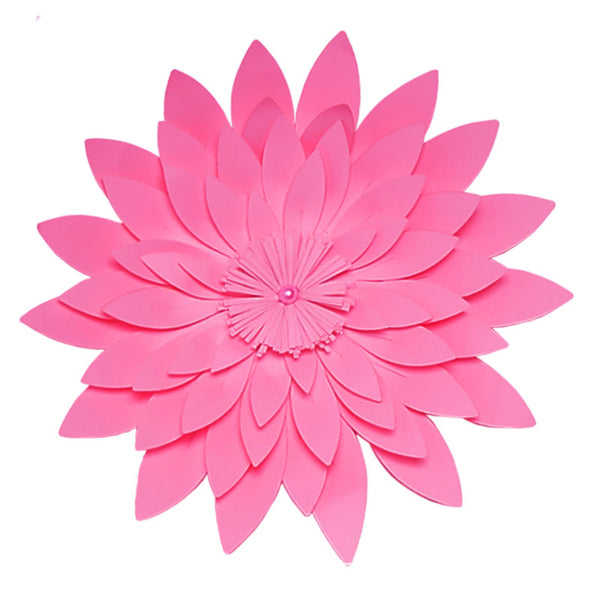 60CM Large 3D Simulation Paper Chrysanthemum Flowers Stage Background Wedding Party DIY Decoration