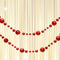 1.2M Sparkling Multi-sizes Ball Garland For Wedding Festival Activity Party Scene Layout Decoration
