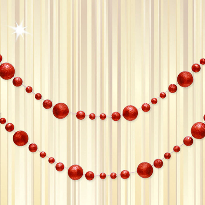 1.2M Sparkling Multi-sizes Ball Garland For Wedding Festival Activity Party Scene Layout Decoration