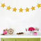 10Pcs Set Simple Five-pointed Stars Chain Banner Children's Birthday Wedding Party Decoration