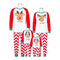 Christmas Matching Family Outfits Cotton Elk Printed Long Sleeves Pajamas Set