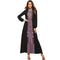 Fashion Women Bohemian Style Floral Print Long Length Winter Dress