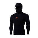 New Arrived Men Breathable Long Sleeves Solid Color Slim Fit Sports Hoodies